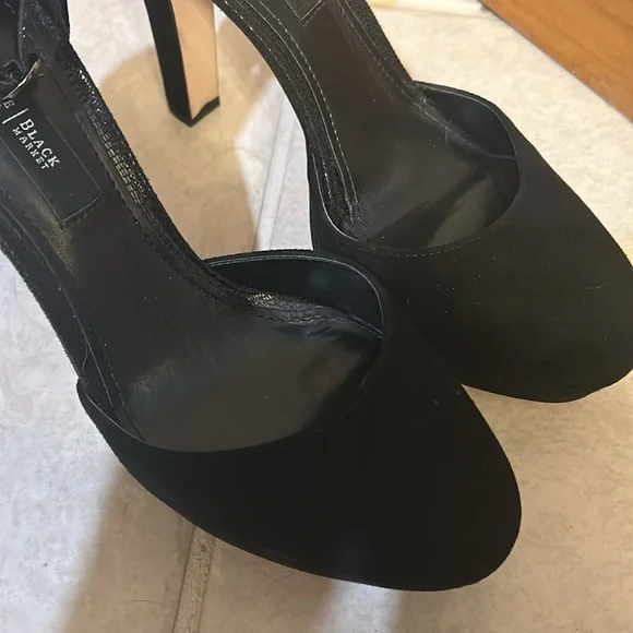 White House Black Market Marianna suede heel size 8 - Picture 5 of 6
